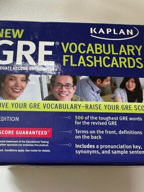 GRE Vocabulary Flashcards 3rd Edition - Kaplan